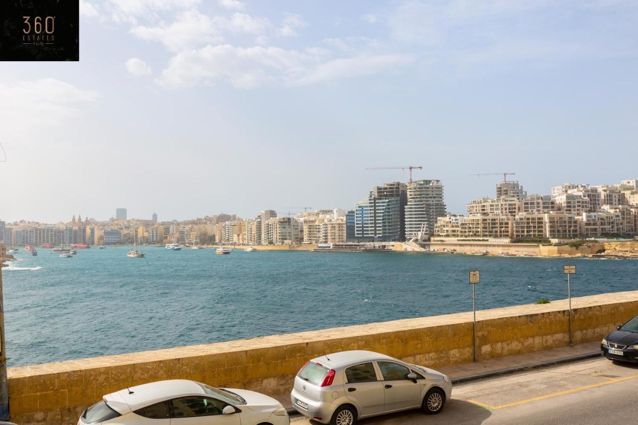 Seafront - Top Location, Top Floor With Wifi & Ac By 360 Estates Valletta Luaran gambar